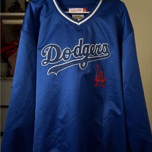 Mitchell & Ness Blue Dodgers Windbreaker